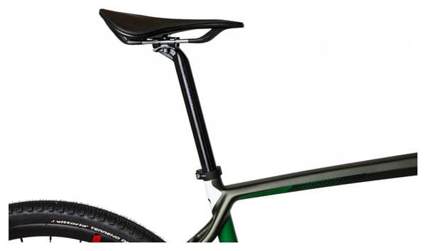 Wilier Triestina Jena Hybride Elektrische Gravel Bike Shimano GRX 11S 250 Wh 700 mm Groen Wit Mat 2022