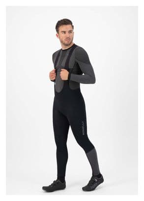 Culote sin tirantes Rogelli Essential HI VIS - Hombre - Negro/Reflejo