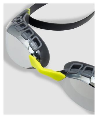 Arena zwembril met spiegelglazen Air Sonic Mirror Zilver en Antraciet