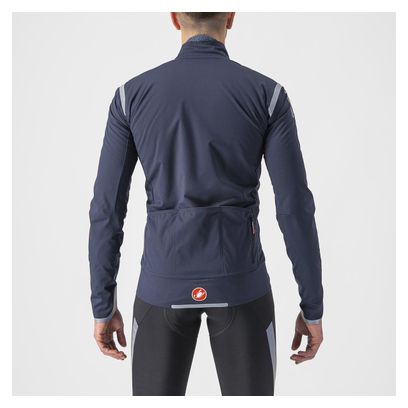 Castelli Alpha Ultimate Long Sleeve Jacket Blue/Grey