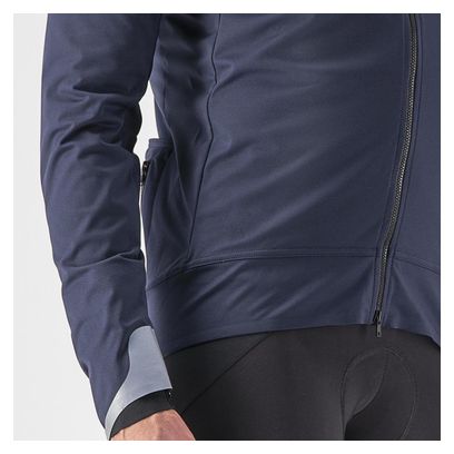 Castelli Alpha Ultimate Long Sleeve Jacket Blue/Grey