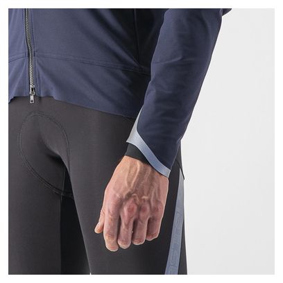 Castelli Alpha Ultimate Long Sleeve Jacket Blue/Grey
