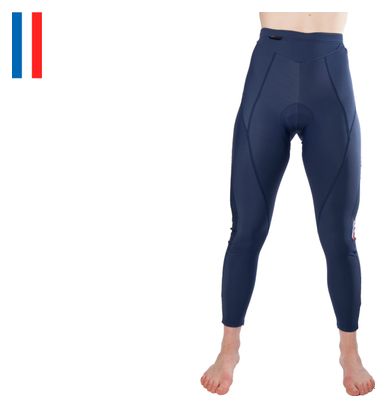 Cuissard Long Sans Bretelles Femme LeBram Iseran Endurance Bleu