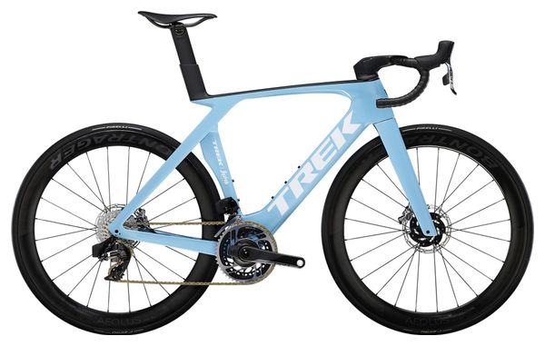 Vélo de Routre Trek Madone SLR 9 Sram Red eTap AXS 12V 700 mm Bleu Azure 2023