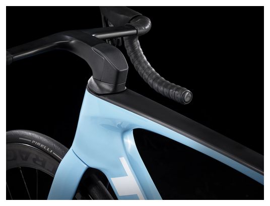 Vélo de Routre Trek Madone SLR 9 Sram Red eTap AXS 12V 700 mm Bleu Azure 2023