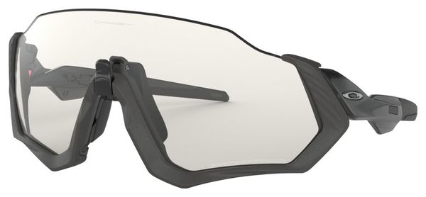 OAKLEY Flight Jacket Occhiali da sole neri / grigi / fotocromatici