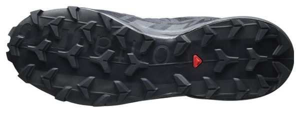 Chaussures Trail Salomon Speedcross 6 Large Noir Homme