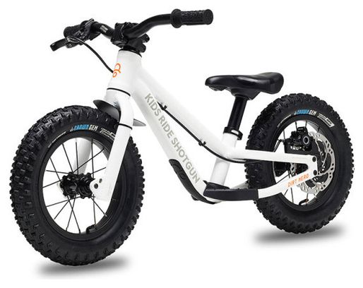 Dirt Hero Shotgun Draisienne with Magura MT4 Brake 12'' White