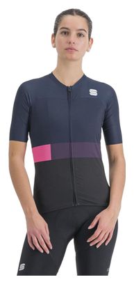 Maglia Sportful Snap a manica corta da donna Navy