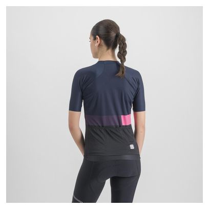 Maglia Sportful Snap a manica corta da donna Navy