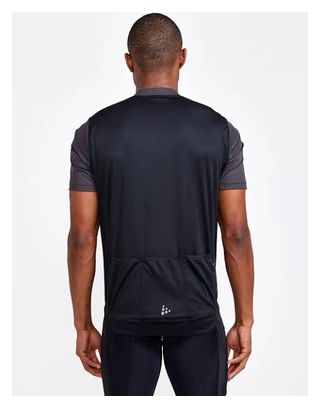 Craft Core Endur Kurzarmtrikot Schwarz Grau