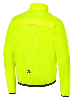 Chaqueta cortavientos unisex Spiuk Anatomic Amarillo Fluo
