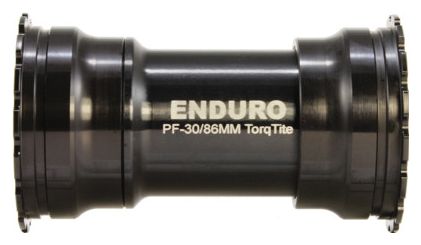 Boîtier de pédalier Enduro Bearings TorqTite BB A/C SS-BB386 EVO-Black