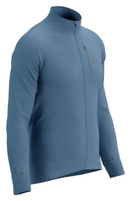 Compressport Hurricane Windproof Jacket Blue