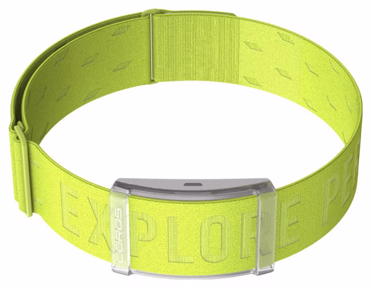 Brassard capteur cardiaque Bluetooth Coros HRM Jaune Citron
