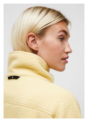 Pull Peak Performance NatureRush Pile 1/2 Zip Jaune Femme