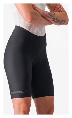 Culote corto para mujer Castelli Espresso Negro