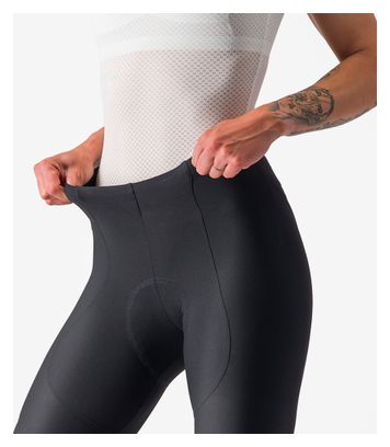 Culote corto para mujer Castelli Espresso Negro