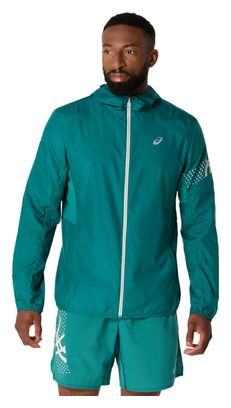 Veste coupe-vent Asics Icon Vert Homme