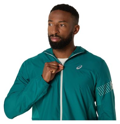 Veste coupe-vent Asics Icon Vert Homme