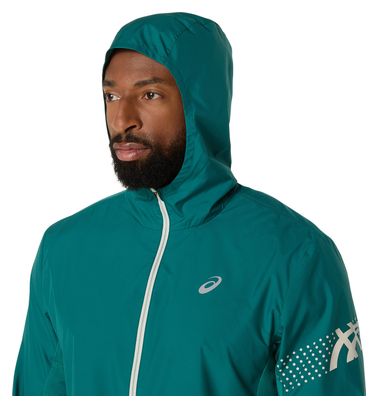 Veste coupe-vent Asics Icon Vert Homme