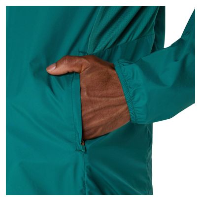 Veste coupe-vent Asics Icon Vert Homme