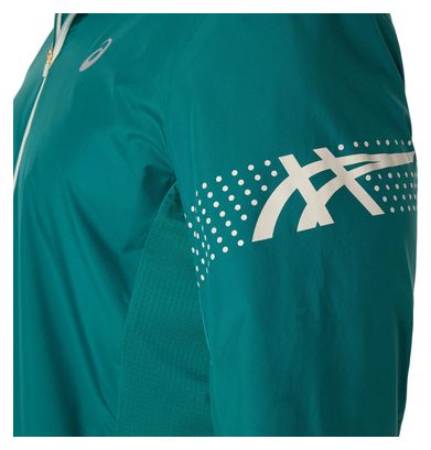 Veste coupe-vent Asics Icon Vert Homme