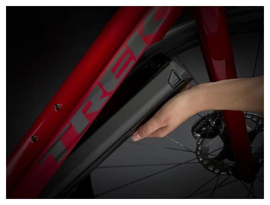 Vélo de Route Electrique Trek Domane+ ALR Fazua 250Wh Shimano 105 R7000 11V Crimson Red/Trek Black 2021