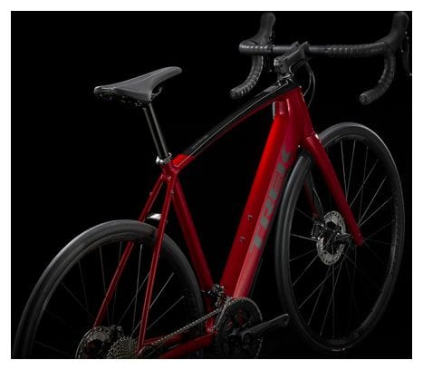 Vélo de Route Electrique Trek Domane+ ALR Fazua 250Wh Shimano 105 R7000 11V Crimson Red/Trek Black 2021