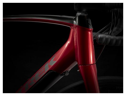 Trek Domane + ALR Fazua 250Wh Shimano 105 R7000 11S Elektrisches Rennrad Crimson Red / Trek Black 2021