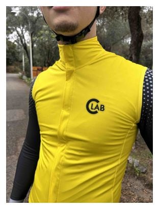 Gilet Imperméable Coupe-Vent ALPS Jaune.