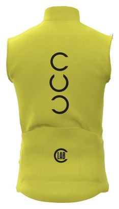 Gilet Imperméable Coupe-Vent ALPS Jaune.