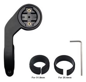 Support Déporté Garmin Noir compatible Garmin edge  530/540  830/840  1030/1040  1050