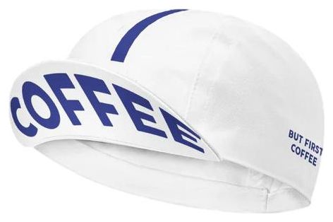Casquette Çois 'But First Coffee' Blanc