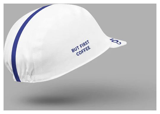 Casquette Çois 'But First Coffee' Blanc