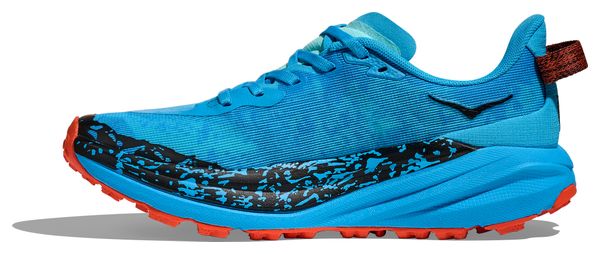 Chaussures Trail Hoka Speedgoat 6 Bleu/Orange Femme