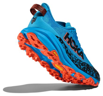 Chaussures Trail Hoka Speedgoat 6 Bleu/Orange Femme