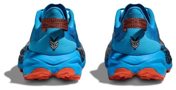 Chaussures Trail Hoka Speedgoat 6 Bleu/Orange Femme
