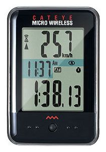 CATEYE Compteur Micro Wireless / Sans fil CC-MC 200 Noir W