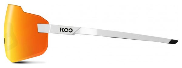 KOO Supernova Unisex Zonnebril Wit / Rood
