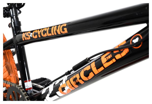 BMX Freestyle 20'' 23 Circles noir-orange KS Cycling