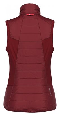 Women's Sleeveless Jacket Salewa Ortles Hybrid TirolWool Responsive Red