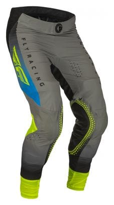 Fly Lite Pants Gray / Blue / Fluo Yellow