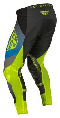 Pantalon Fly Lite Gris / Bleu / Jaune Fluo
