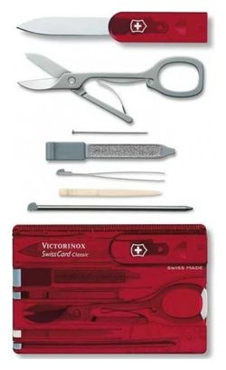 SwissCard Classic Victorinox bleue