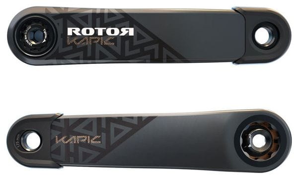 Manivelles Rotor Kapic Carbon (sans axe) Noir 