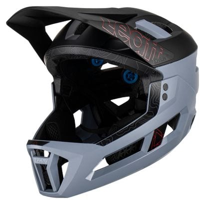 Helm mit abnehmbarem Kinnteil Leatt Enduro 3.0 Grau