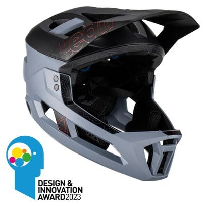 Leatt Enduro 3.0 Removable Chinstrap Helmet Grey