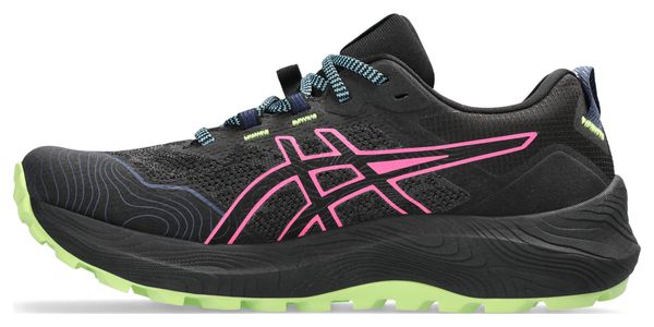 Asics GEL-Trabuco 11 GTX Women's Trail Shoes Black Pink Green