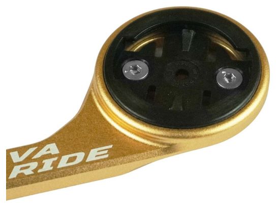 Support de compteur GPS Nova Ride Aluminium Performance pour Garmin  Wahoo  Bryton et Hammerhead Or